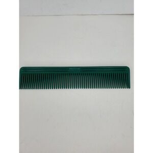 Vintage Stone & Stone 8.5 inch Green‎ Hard Plastic Comb